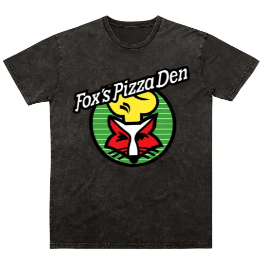 Discover Fox's-Pizza Mineral Wash T Shirts