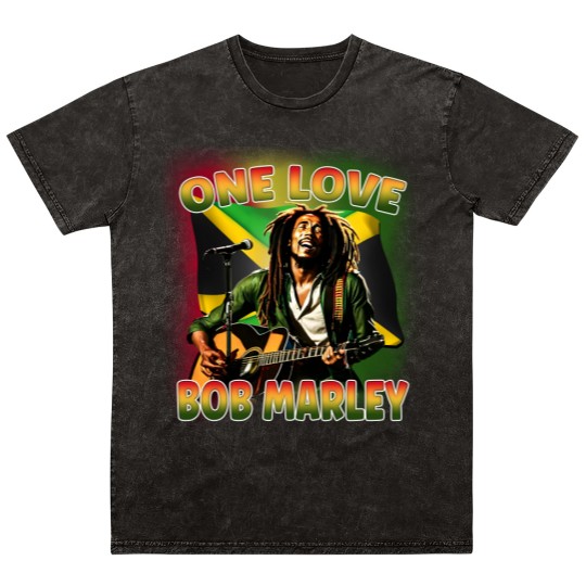 Discover Bob Marley One Love Mineral Wash T Shirts, Bob Marley Mineral Wash T Shirts