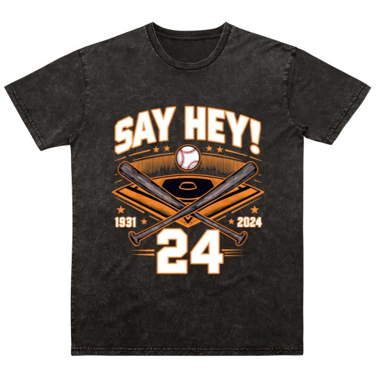 Discover Willie-Mays - Willie Mays - Mineral Wash T Shirts