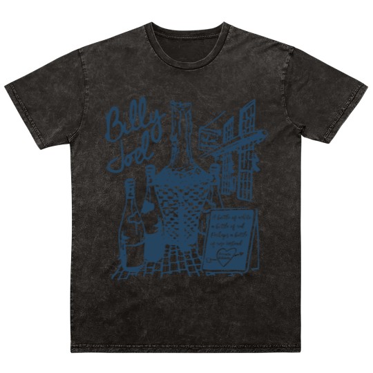 Discover Vintage Billy Joel Concert Crewneck Unisex Mineral Wash T Shirts