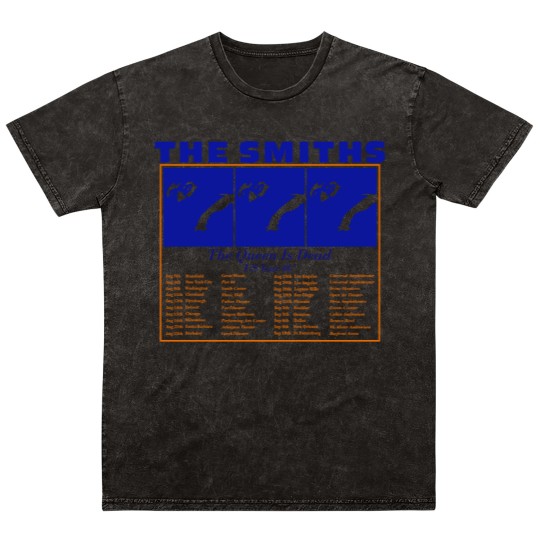 Discover The Smiths Retro Mineral Wash T Shirts 80s Smiths Mineral Wash T Shirts