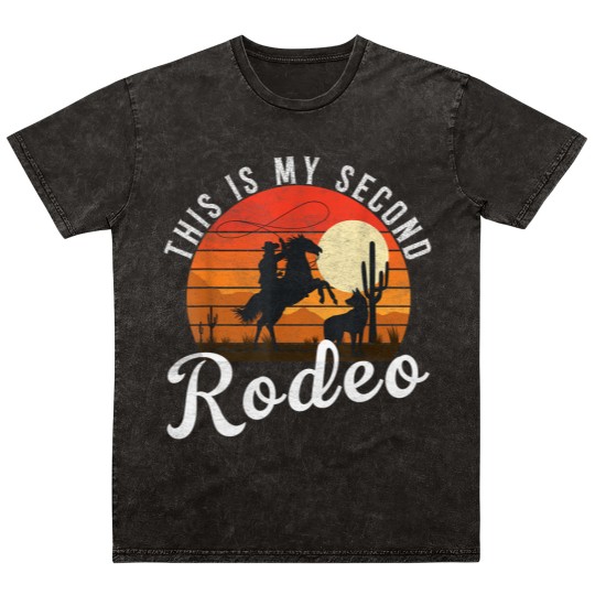 Discover This is my second rodeo Mineral Wash T Shirts