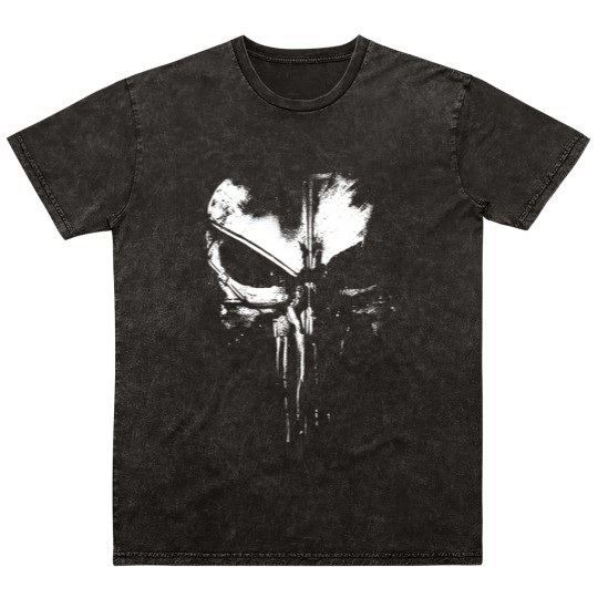 Discover The Punisher Graphic Mineral Wash T Shirts