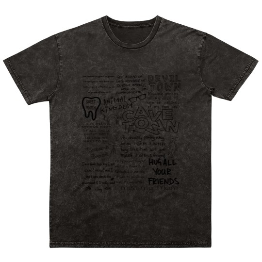 Discover Cavetown Doodle Unisex Heavy Cotton Mineral Wash T Shirts