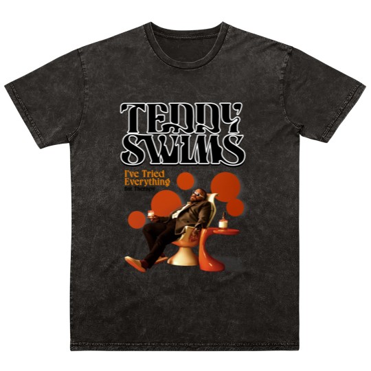 Discover I've Tried Everything But Therapy Teddy Swims Mineral Wash T Shirts