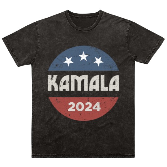 Discover Kamala Harris 2024 For President Campaign Mineral Wash T Shirts