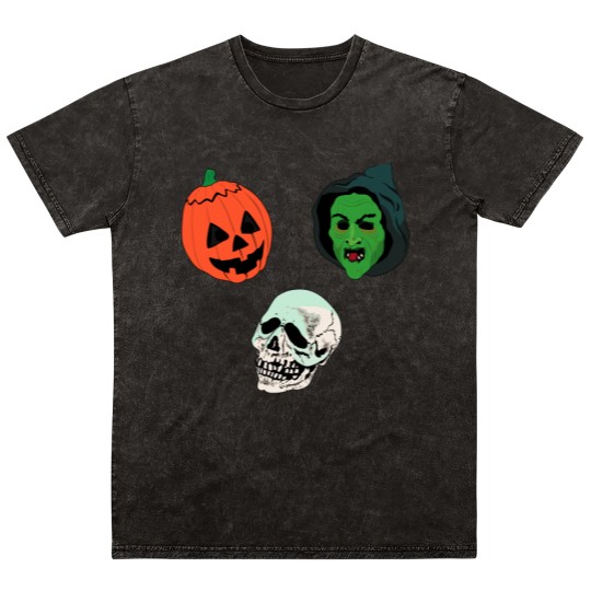 Discover Silver Shamrock Mask Set Mineral Wash T Shirts