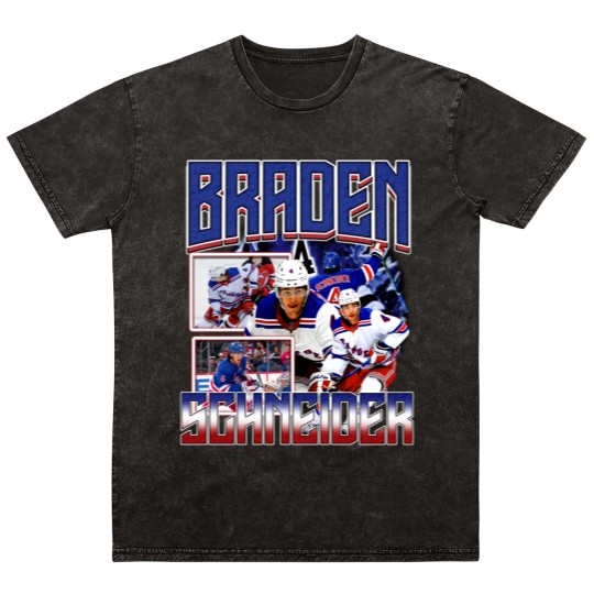 Discover Braden Schneider Mineral Wash T Shirts Ice Hockey American