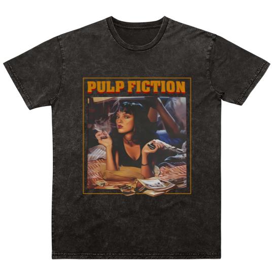 Discover Pulp Fiction Mineral Wash T Shirts, Vintage Quentin Tarantino Pulp Fiction Mineral Wash T Shirts