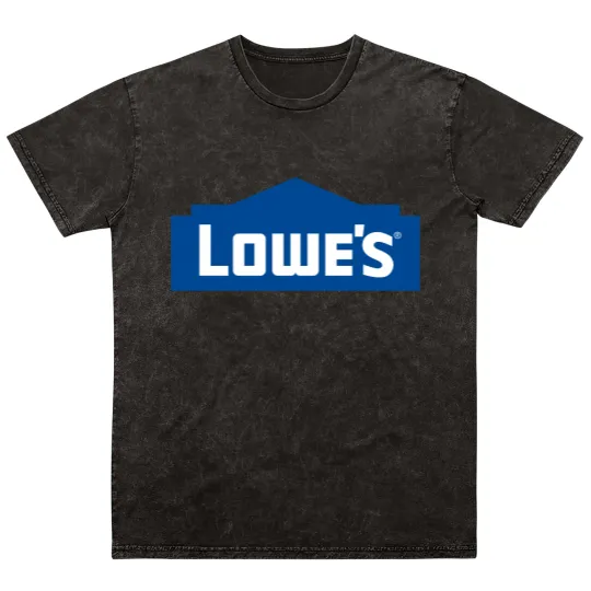 Discover Lowes Logo Mineral Wash T Shirts