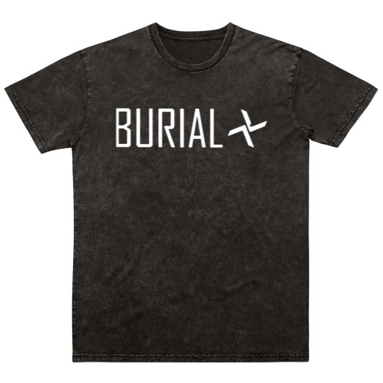 Discover Burial Mineral Wash T Shirts