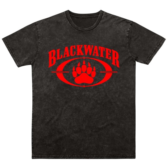Discover Blackwater Classic Logo Mineral Wash T Shirts