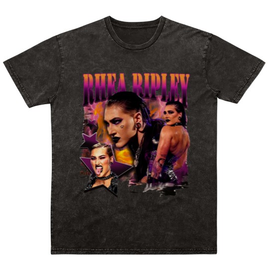 Discover Rhea Ripley  vintage Rhea Ripley Mineral Wash T Shirts style Mineral Wash T Shirts great gift