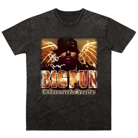 Discover Big Pun Endangered Species Album Mineral Wash T Shirts, Big Pun Tour Mineral Wash T Shirts