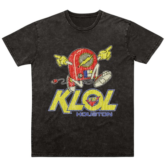 Discover KLOL FM Houston 1970 Mineral Wash T Shirts