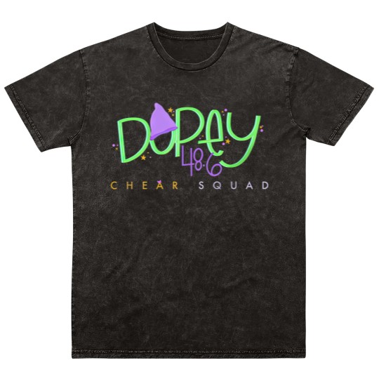Discover Dopey Challenge ChEAR Squad Mineral Wash T Shirts, WDW Dopey Runner Cheering Family Mineral Wash T Shirts