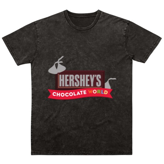 Discover THE HERSHEY Logo Merch THE HERSHEY Logo Merch Mineral Wash T Shirts