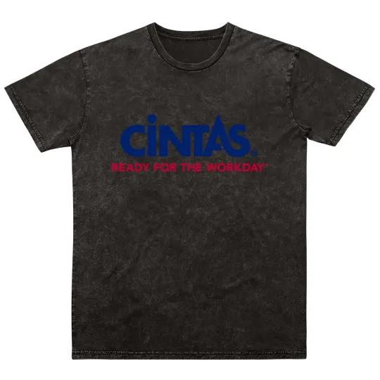 Discover Cintas Logo Mineral Wash T Shirts