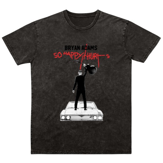 Discover Color Bryan Adams Tour 2023 Mineral Wash T Shirts, So Happy Hurts Tour, Vintage Bryan Adams Mineral Wash T Shirts