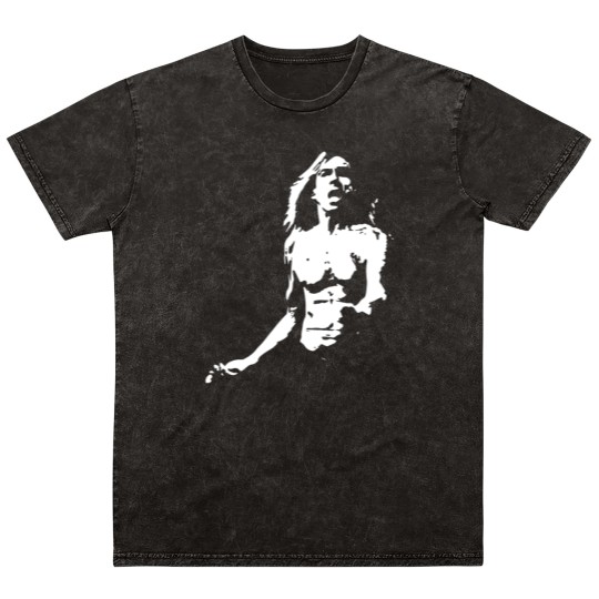 Discover Iggy Pop Mineral Wash T Shirts