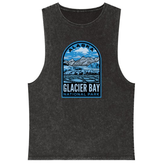 Discover Glacier Bay National Park Mineral Wash Tank Tops