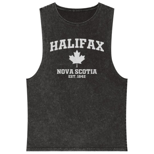 Discover Halifax Nova Scotia Canada - Halifax Canada - Mineral Wash Tank Tops