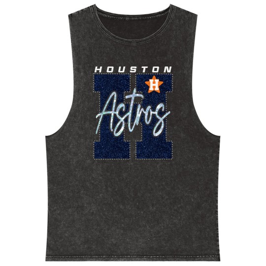 Discover H-Astros Bling Mineral Wash Tank Tops