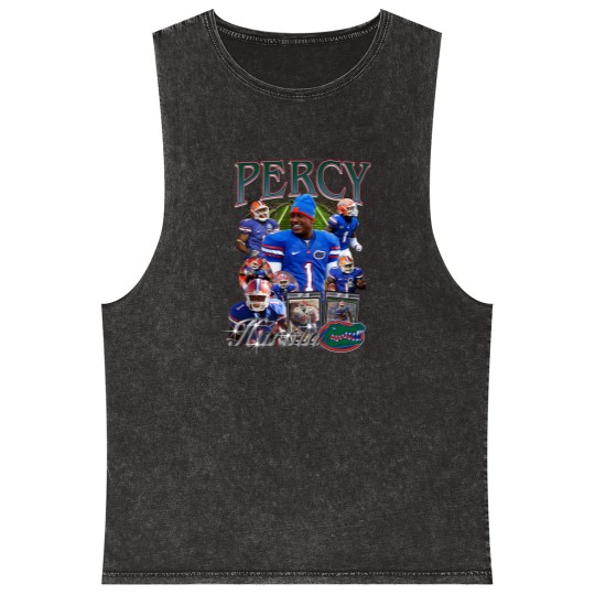 Discover Vintage 90s Graphic Style Percy Harvin Mineral Wash Tank Tops, Percy Harvin Vintage Mineral Wash Tank Tops, American Football Gift