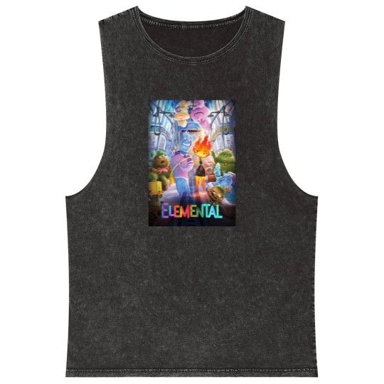 Discover Elemental Essential Mineral Wash Tank Tops Elemental MOVIE lover