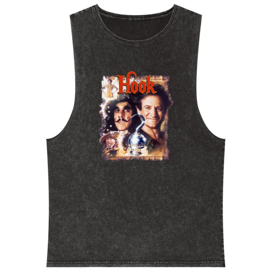 Discover hook 1991 Mineral Wash Tank Tops Robin Williams