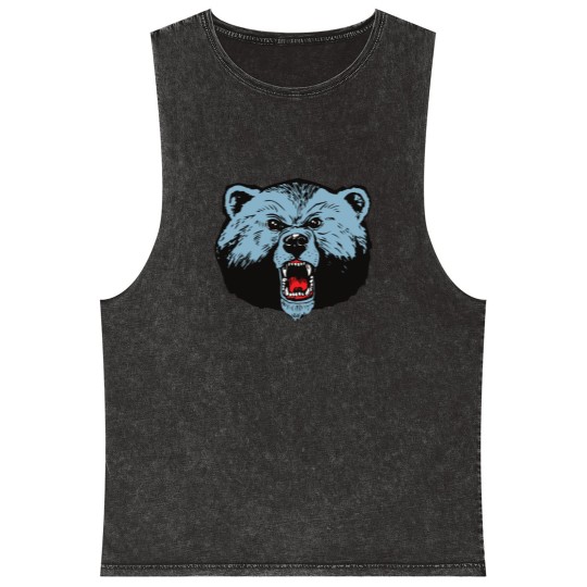 Discover Go to Livingstone College LC Blue Bears Mineral Wash Tank Tops