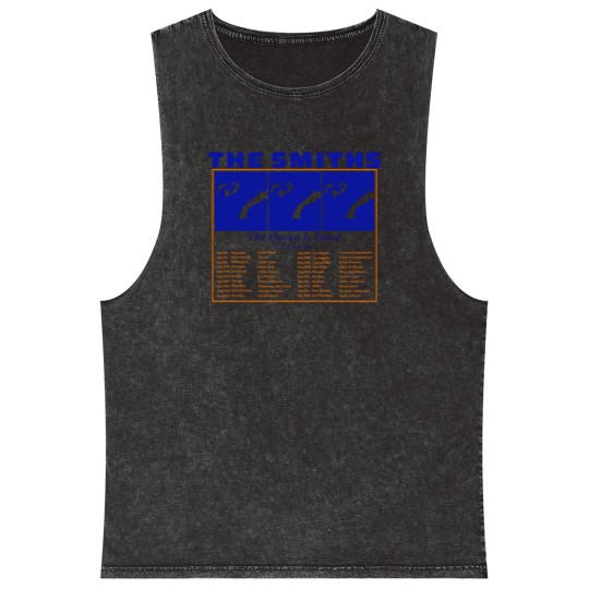 Discover The Smiths Retro Mineral Wash Tank Tops 80s Smiths Mineral Wash Tank Tops