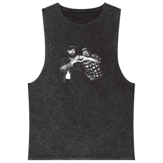 Discover Post and Morgan Mineral Wash Tank Tops, Country Mineral Wash Tank Tops, Post Malone Mineral Wash Tank Tops