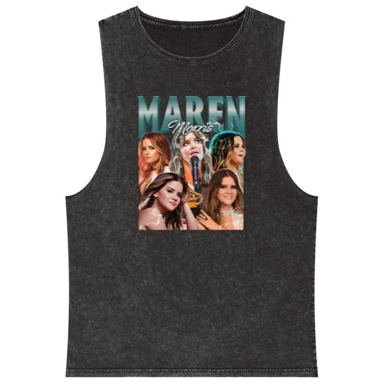 Discover Maren Morris Vintage 90S Mineral Wash Tank Tops, Country Music Mineral Wash Tank Tops, Country Song Mineral Wash Tank Tops