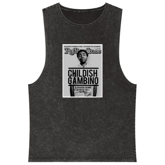 Discover Childish Gambino Mineral Wash Tank Tops