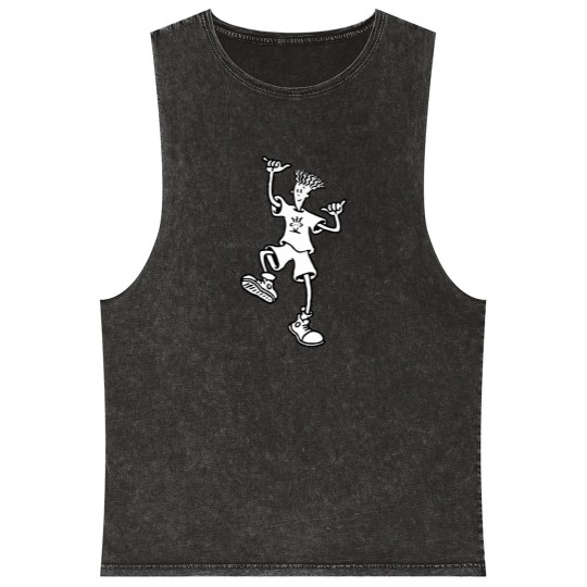 Discover Fido Dido Mineral Wash Tank Tops