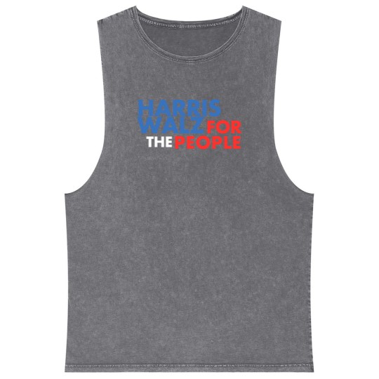 Discover Harris Walz For The People, Harris Walz , Harris Walz Mineral Wash Tank Tops