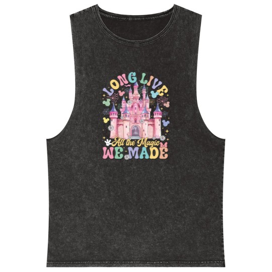 Discover Long Live All The Magic We Made Mineral Wash Tank Tops, Vintage Long Live All The Magic We Made