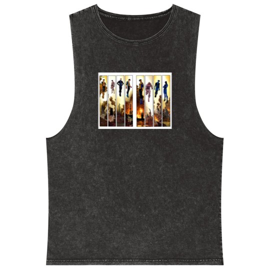 Discover Invincible Variant - Invincible - Mineral Wash Tank Tops