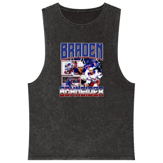 Discover Braden Schneider Mineral Wash Tank Tops Ice Hockey American