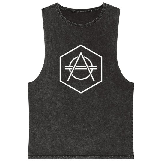 Discover Don Diablo Logo Mineral Wash Tank Tops