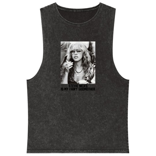 Discover Stevie Nicks Is My Fairy Godmother Mineral Wash Tank Tops