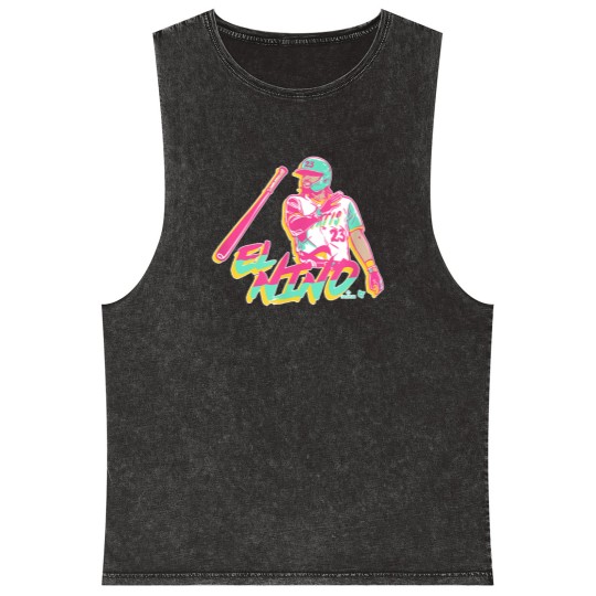 Discover FRD Tatis Jr - Bat Flip City - San Diego Baseball Mineral Wash Tank Tops