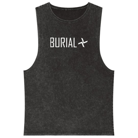Discover Burial Mineral Wash Tank Tops