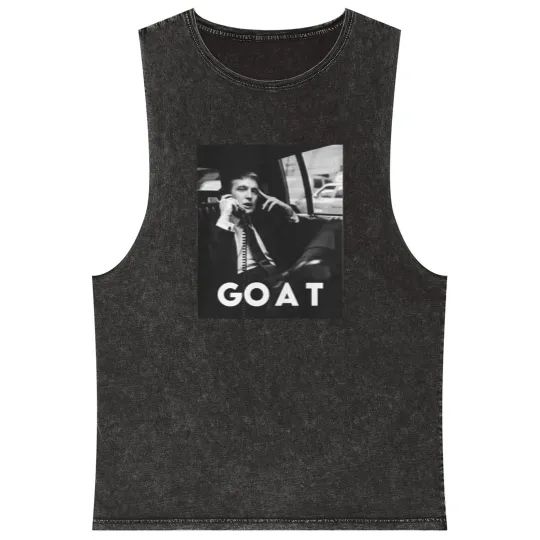 Discover Trump Mineral Wash Tank Tops, Trump GOAT Greatest Of All Time, Donald Trump Mineral Wash Tank Tops