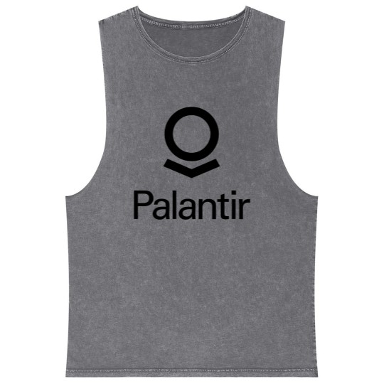 Discover Palantir company Mineral Wash Tank Tops