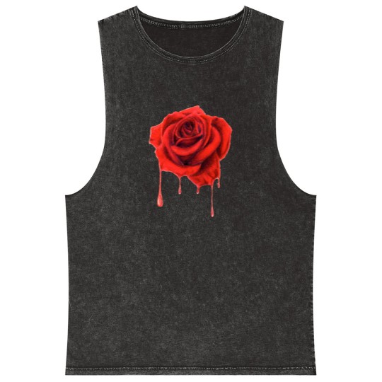 Discover Painting the Roses Red Mineral Wash Tank Tops