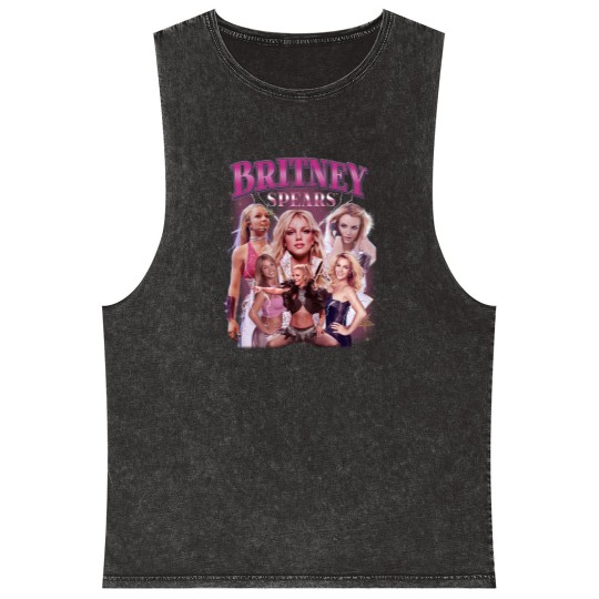 Discover Britney Spears bubblegum Unisex Mineral Wash Tank Tops, Britney Spears Merch