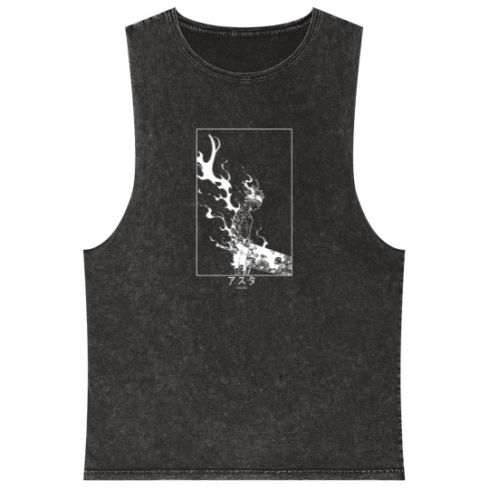 Discover Warrior Asta Mineral Wash Tank Tops