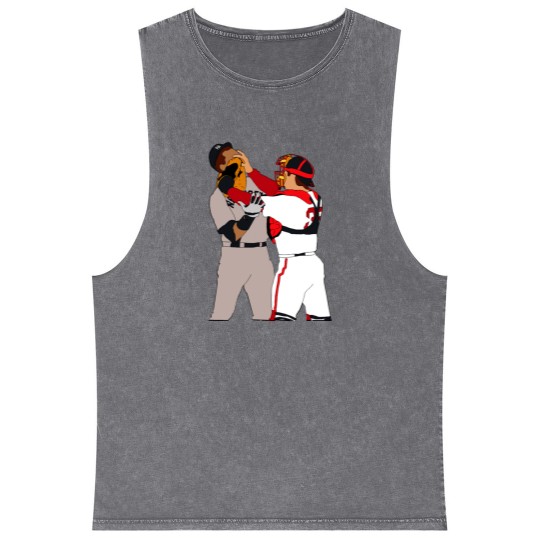 Discover Jason Varitek Alex Rodriguez Brawl Mineral Wash Tank Tops